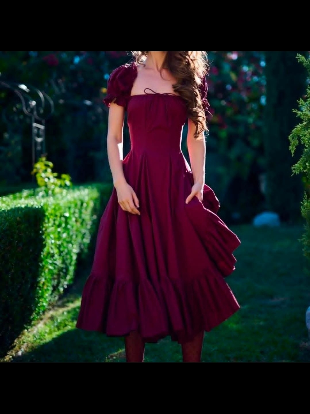 Selkie Bordeaux Foxglove Size 1x